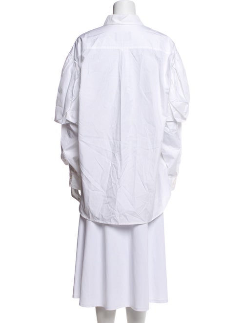 Simone Rocha Long Sleeve Button-Up Top