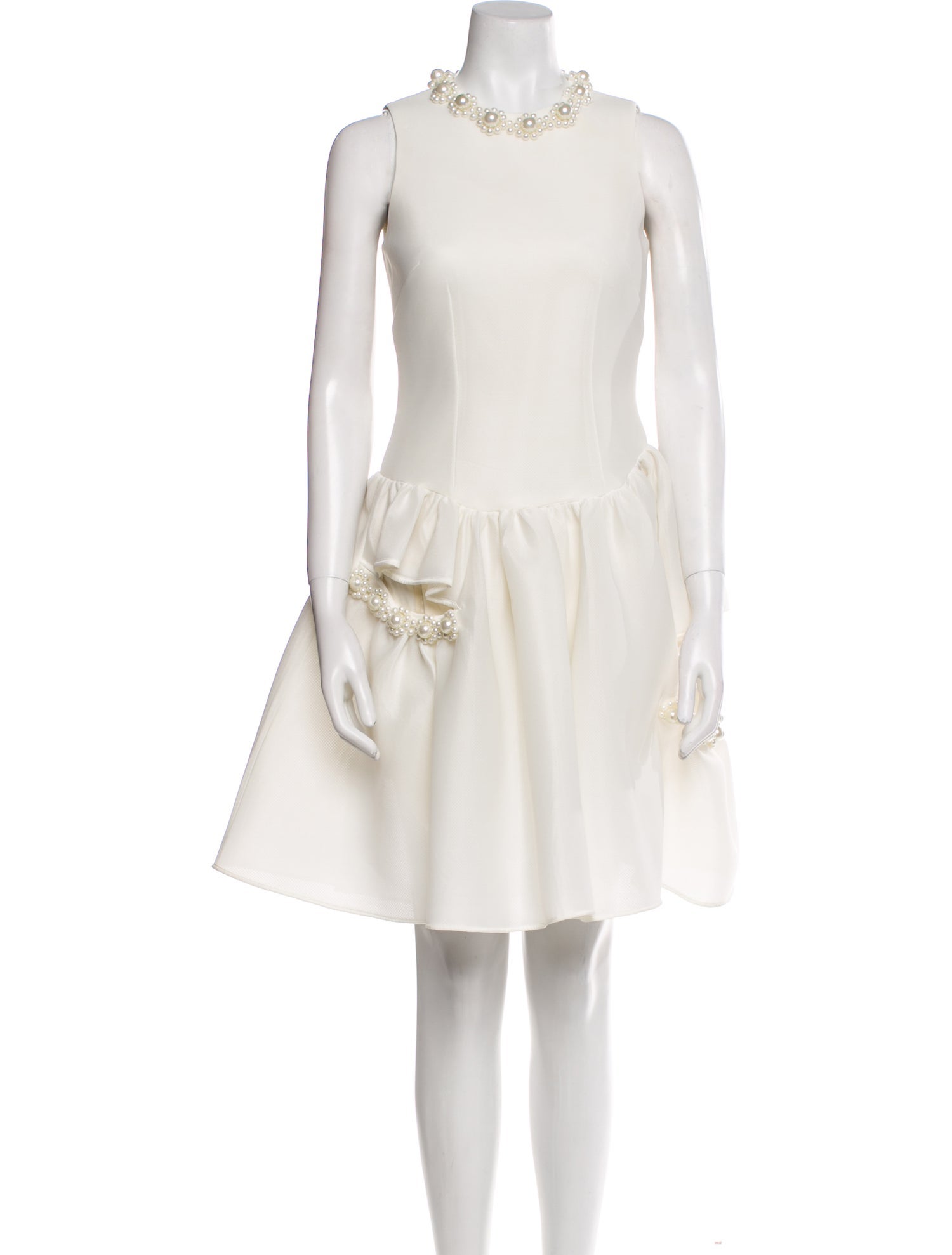 Simone Rocha Crew Neck Mini Dress
