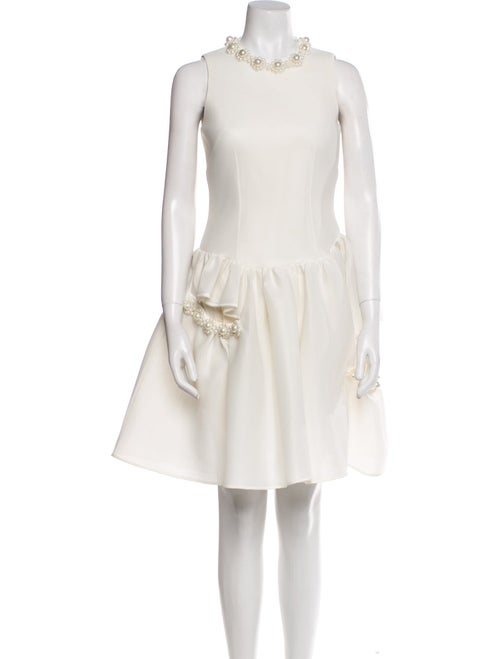 Simone Rocha Crew Neck Mini Dress