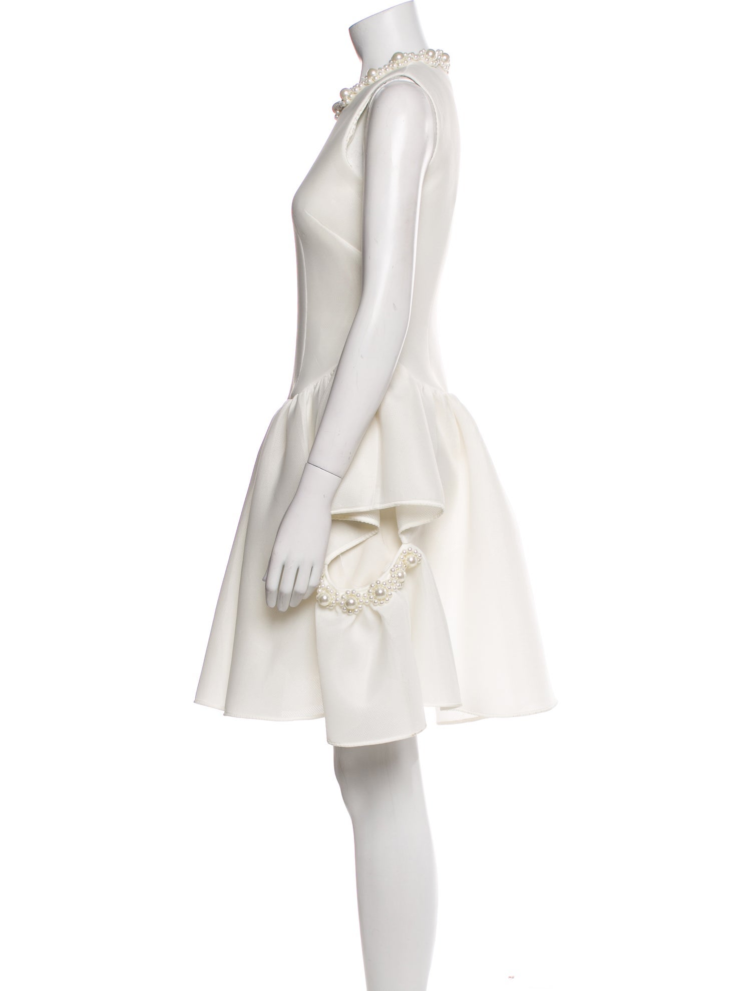 Simone Rocha Crew Neck Mini Dress