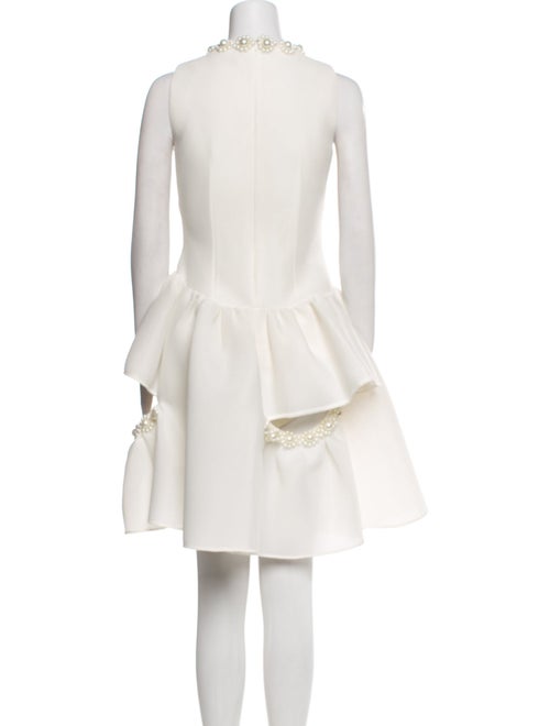 Simone Rocha Crew Neck Mini Dress