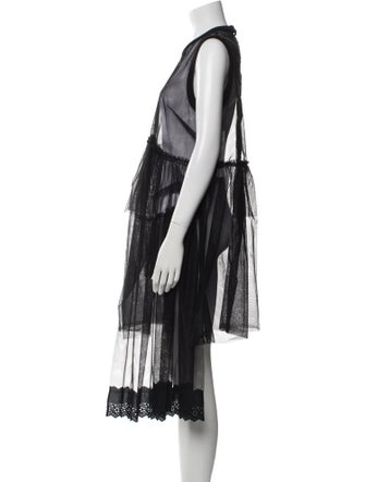 Simone Rocha Printed Midi Length Dress