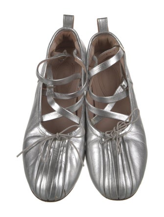 Simone Rocha Leather Mary Jane Flats