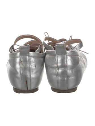 Simone Rocha Leather Mary Jane Flats