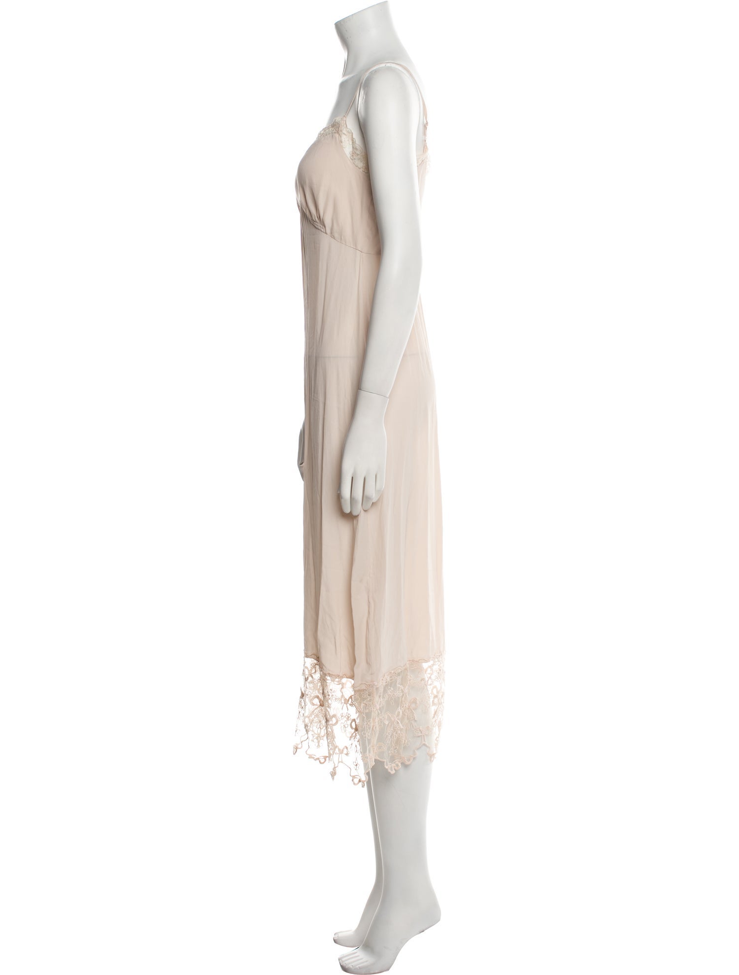 Simone Rocha Square Neckline Long Dress