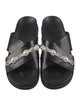 Simone Rocha Leather Studded Accents Slides