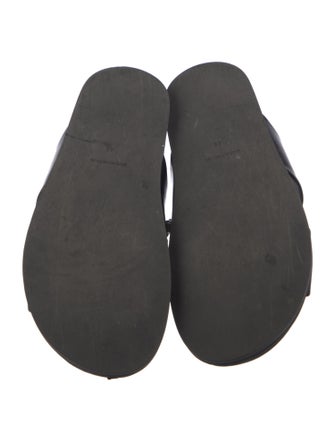 Simone Rocha Leather Studded Accents Slides