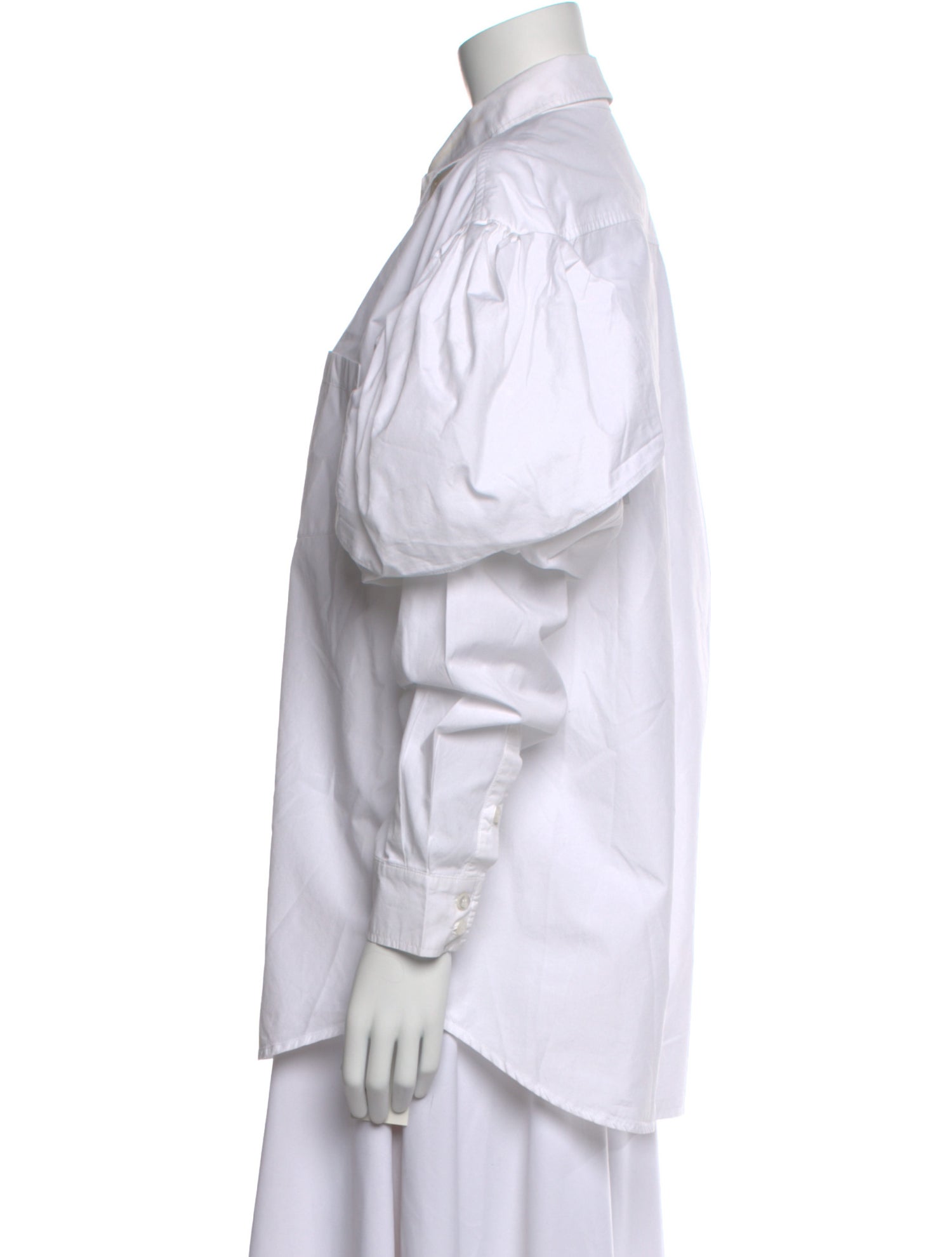 Simone Rocha Long Sleeve Button-Up Top