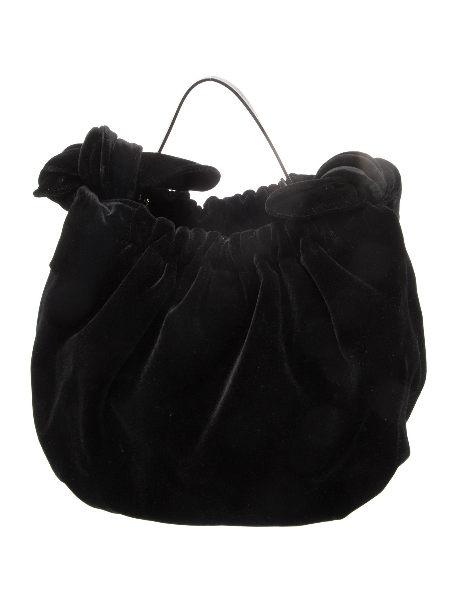 Simone Rocha Velvet Bucket Bag