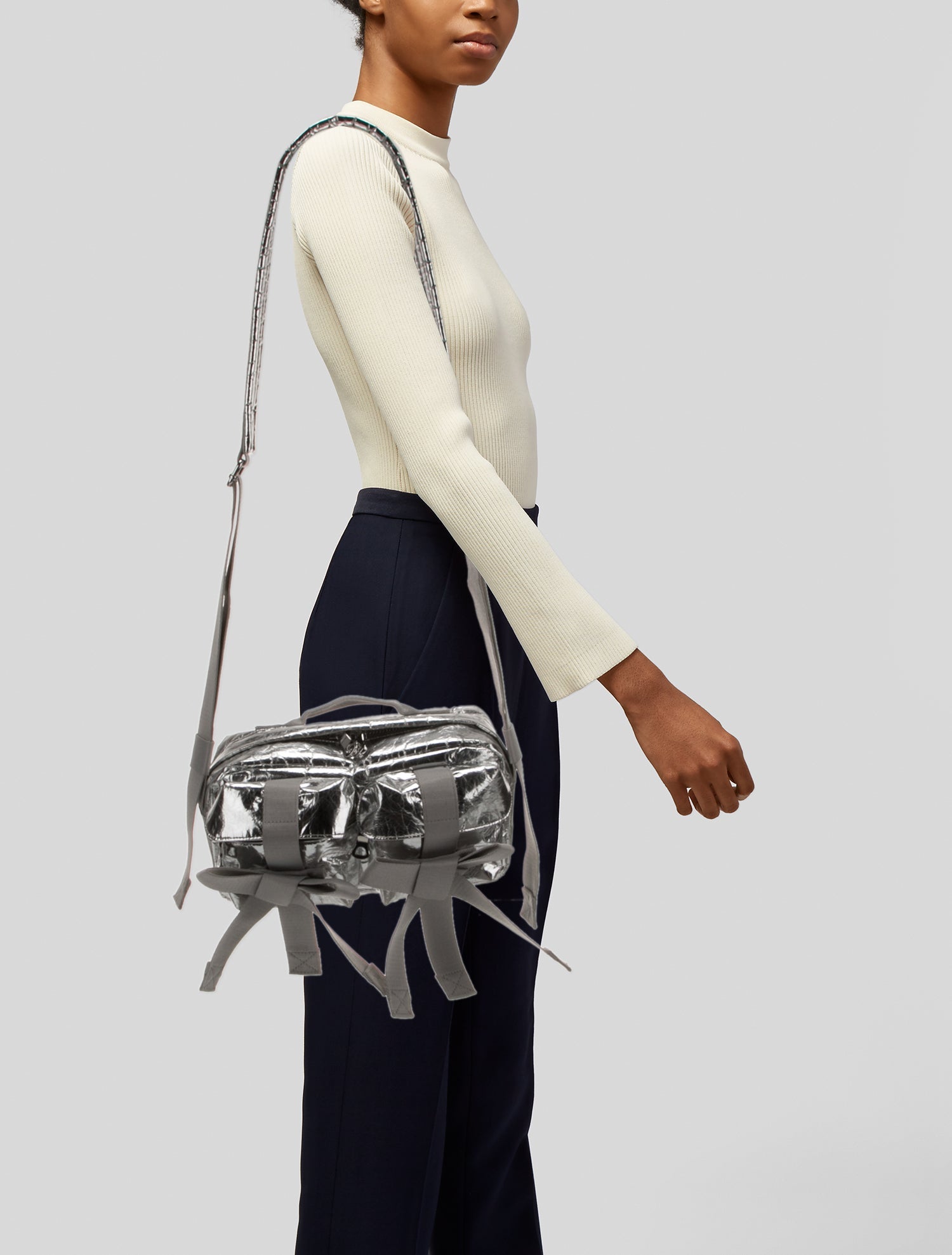 Simone Rocha Leather Messenger Bag