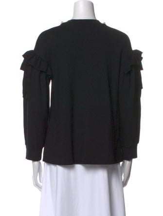 Simone Rocha Crew Neck Three-Quarter Sleeve Sweatshirt