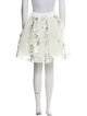 Simone Rocha Floral Print Knee-Length Skirt