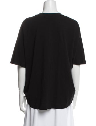 Simone Rocha Crew Neck Three-Quarter Sleeve T-Shirt