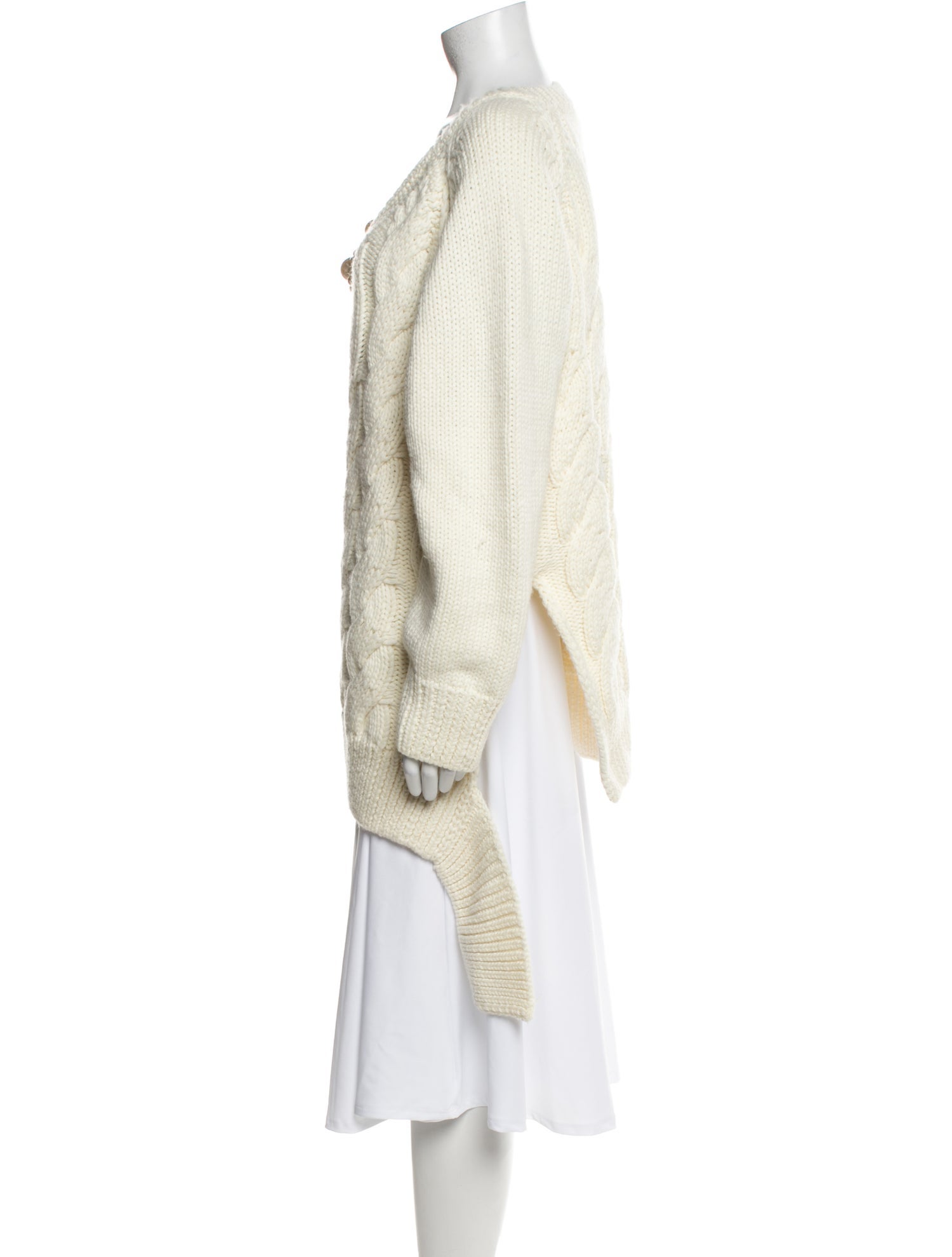 Simone Rocha Alpaca V-Neck Sweater