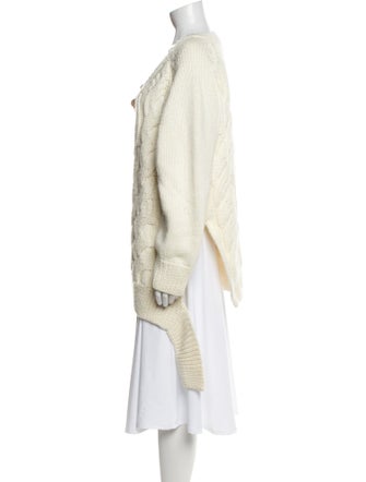 Simone Rocha Alpaca V-Neck Sweater