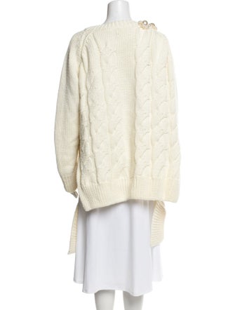 Simone Rocha Alpaca V-Neck Sweater