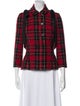 Simone Rocha Plaid Print Jacket
