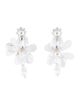 Simone Rocha Faux Pearl & Crystal Drop Earrings
