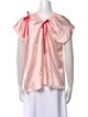 Simone Rocha Silk Crew Neck Blouse