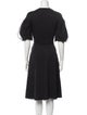 Simone Rocha Crew Neck Midi Length Dress