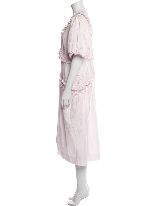 Simone Rocha V-Neck Long Dress