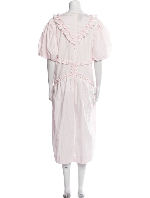 Simone Rocha V-Neck Long Dress