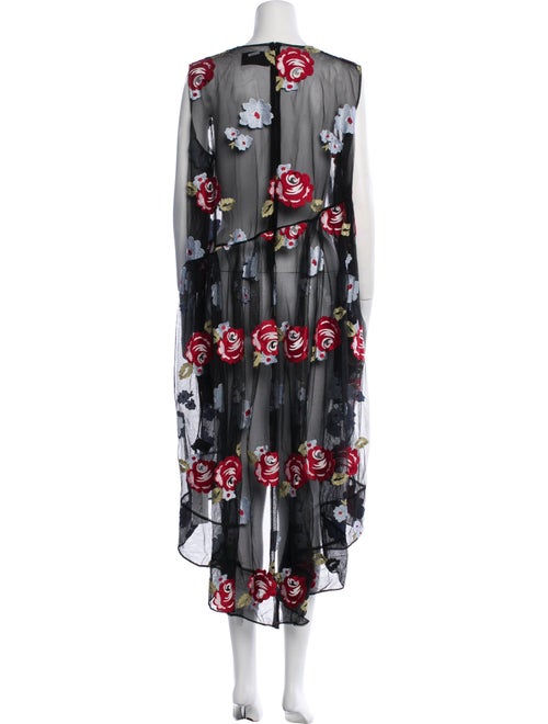 Simone Rocha Mesh Long Dress