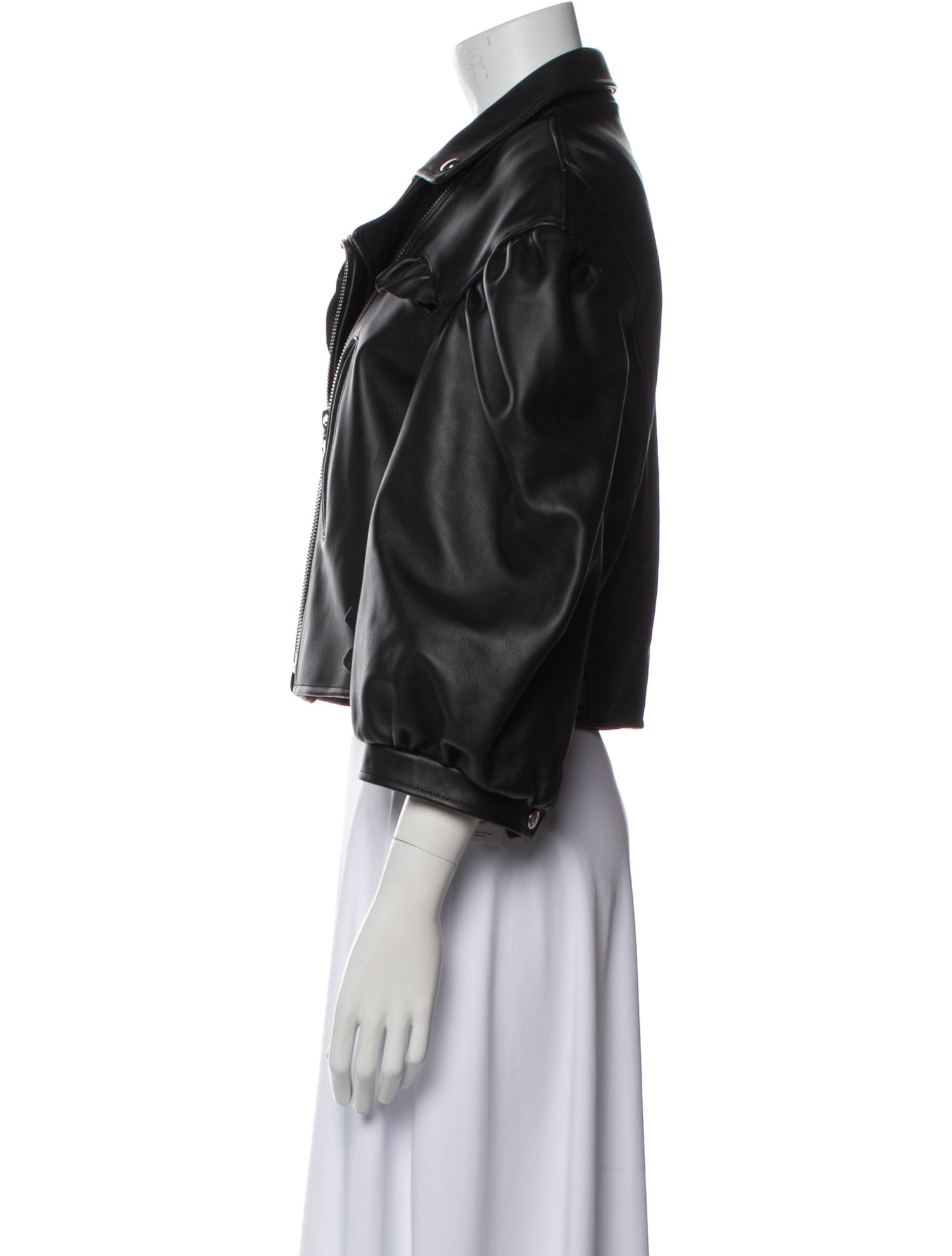 Simone Rocha Leather Biker Jacket