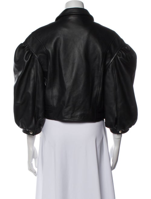 Simone Rocha Leather Biker Jacket