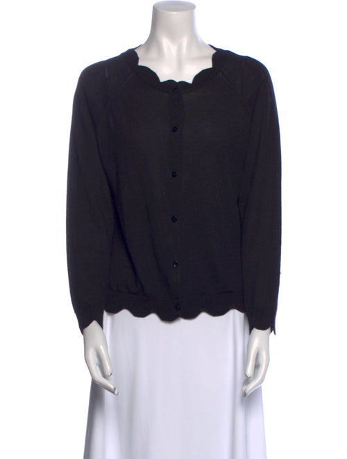 Simone Rocha Merino Wool Scoop Neck Sweater