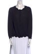Simone Rocha Merino Wool Scoop Neck Sweater