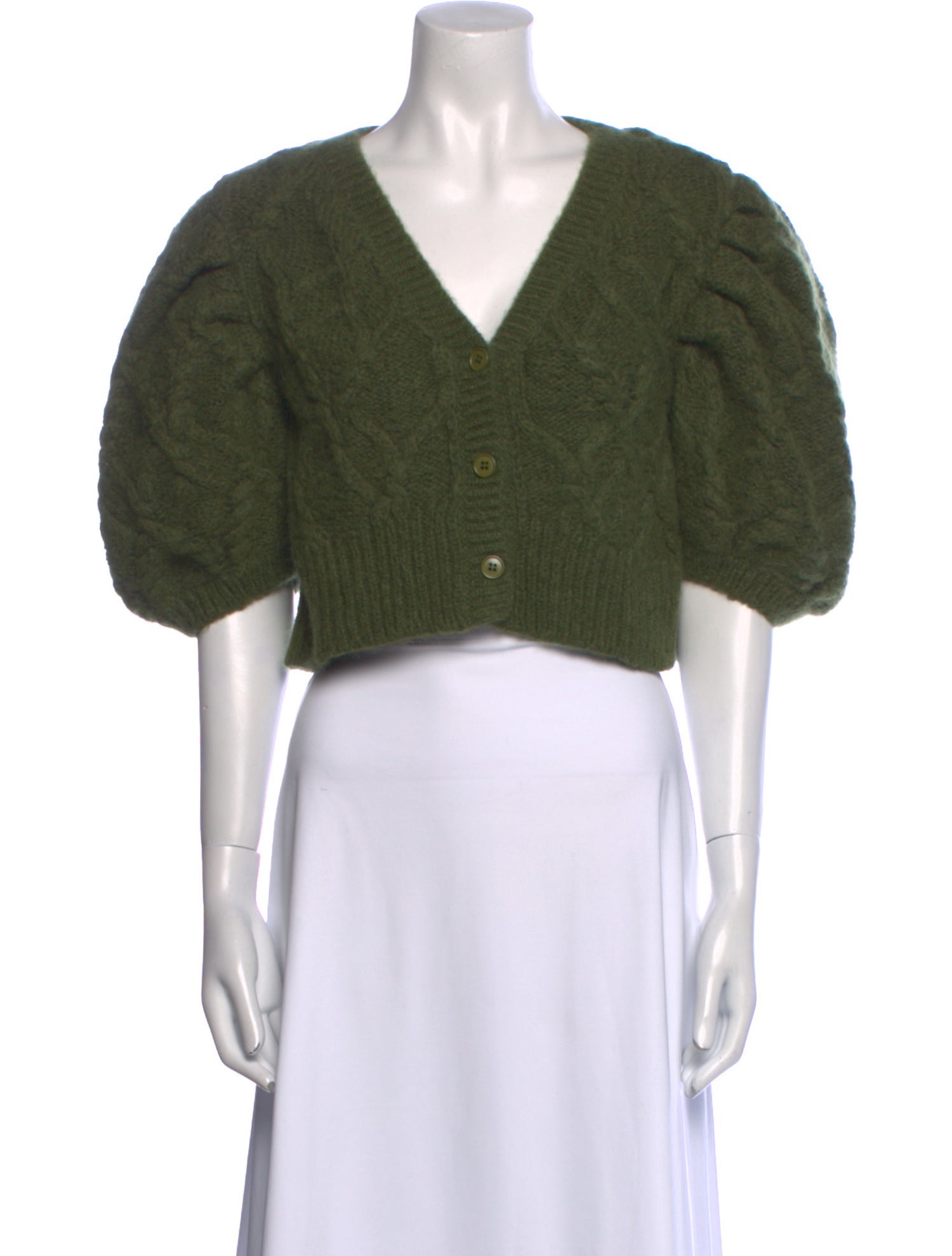 Simone Rocha Alpaca V-Neck Sweater