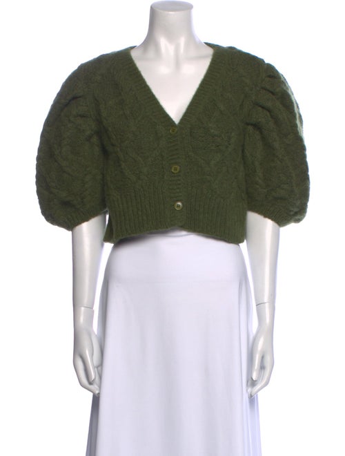 Simone Rocha Alpaca V-Neck Sweater