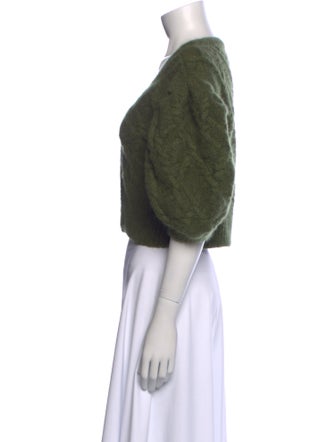 Simone Rocha Alpaca V-Neck Sweater