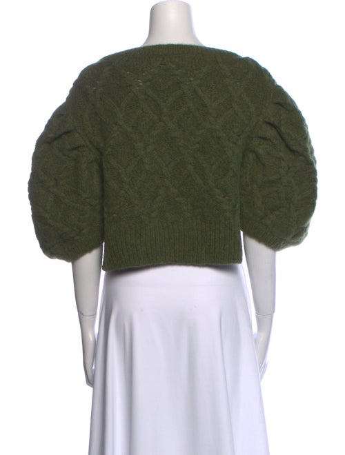 Simone Rocha Alpaca V-Neck Sweater