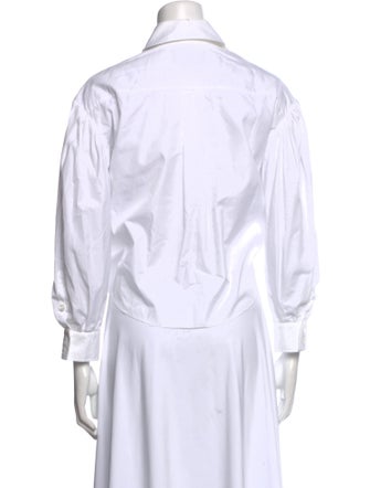 Simone Rocha Long Sleeve Button-Up Top