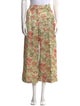 Simone Rocha Floral Print Wide Leg Pants