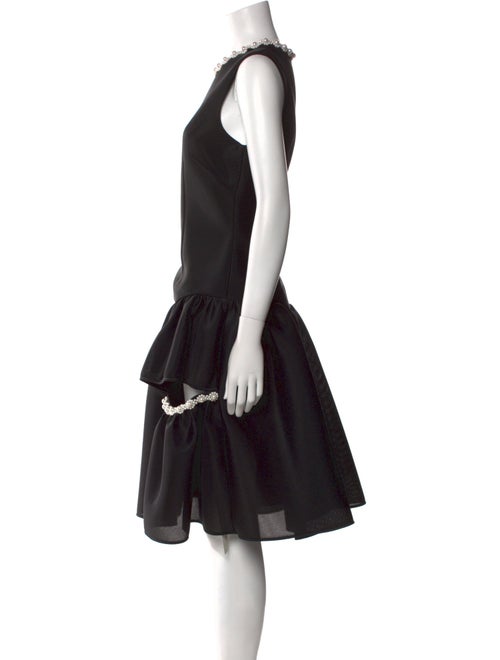 Simone Rocha Crew Neck Midi Length Dress
