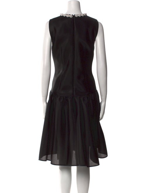 Simone Rocha Crew Neck Midi Length Dress