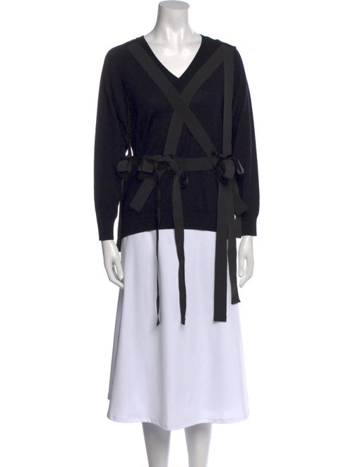 Simone Rocha Virgin Wool V-Neck Tunic