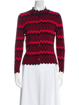 Simone Rocha Printed Mock Neck Sweater