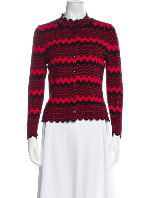 Simone Rocha Printed Mock Neck Sweater