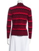 Simone Rocha Printed Mock Neck Sweater