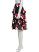 Simone Rocha Floral Print Knee-Length Skirt
