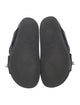 Simone Rocha Faux Pearl Accents Leather Slides
