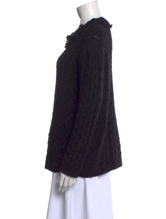 Simone Rocha Wool Cowl Neck Sweater
