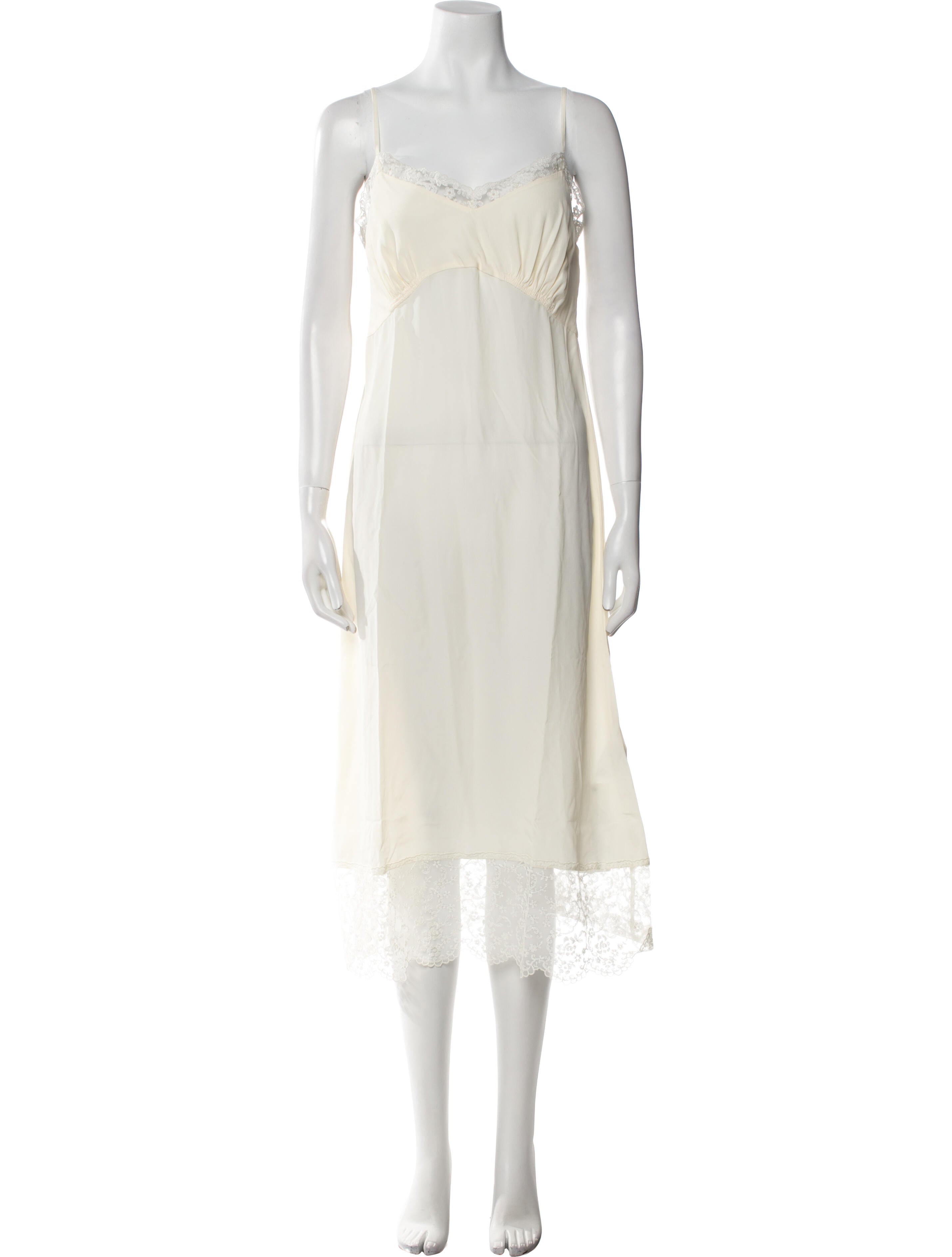 Simone Rocha Strapless Midi Length Dress