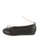 Simone Rocha Faux Pearl Accents Leather Flats