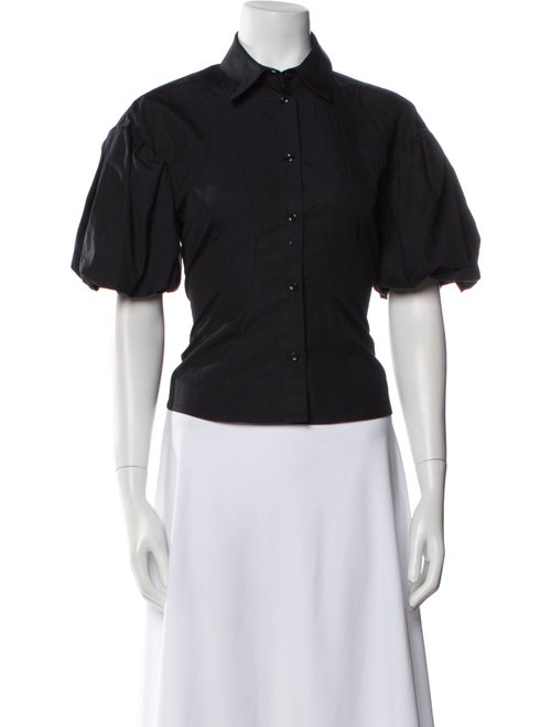 Simone Rocha Short Sleeve Button-Up Top