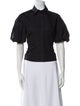 Simone Rocha Short Sleeve Button-Up Top
